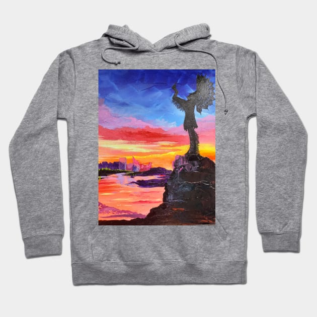 Keeper of the Plains Hoodie by kburton99